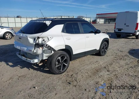 2021 Chevrolet Trailblazer Fwd Rs из США, поврежденный, VIN KL79MTSL1MB113743